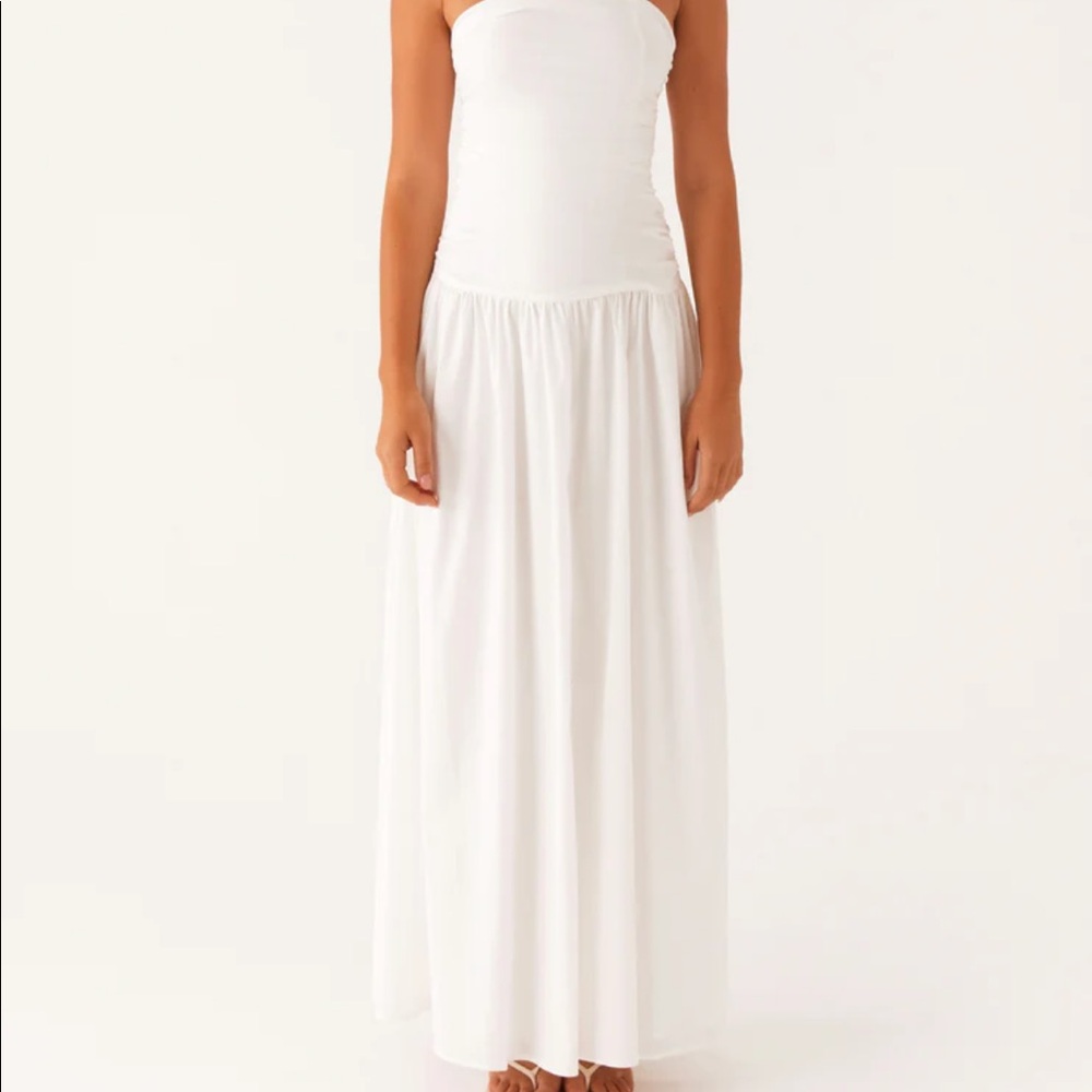 Peppermayo Exclusive Carmel Maxi Dress - White